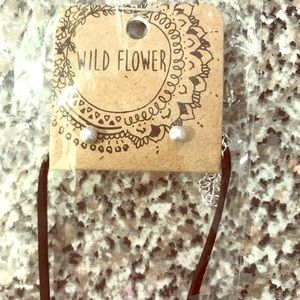 Necklace and earrings